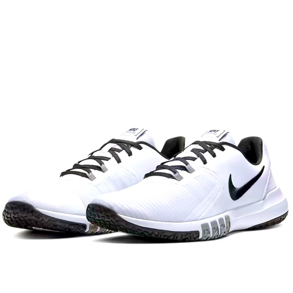 New in box Nike Flex Control 4  Men’s workout shoes, rubber shoes white size 9.5 - Picture 2 of 12